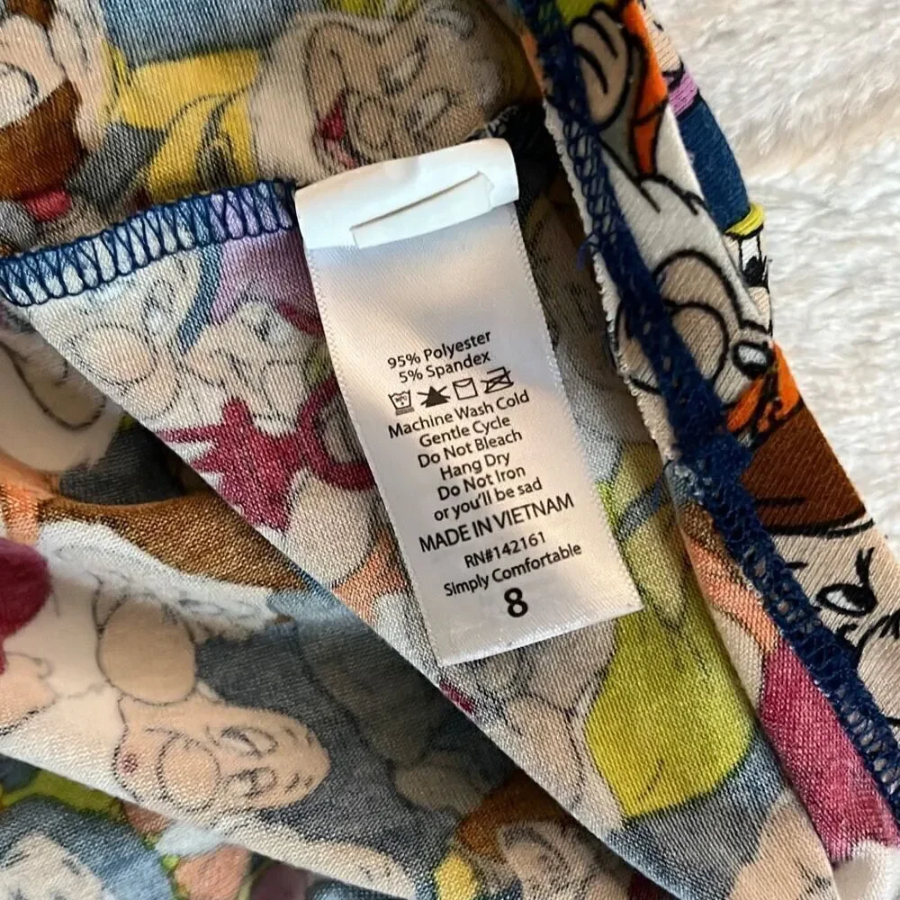 Lularoe Disney Snow White Shirt Size 8